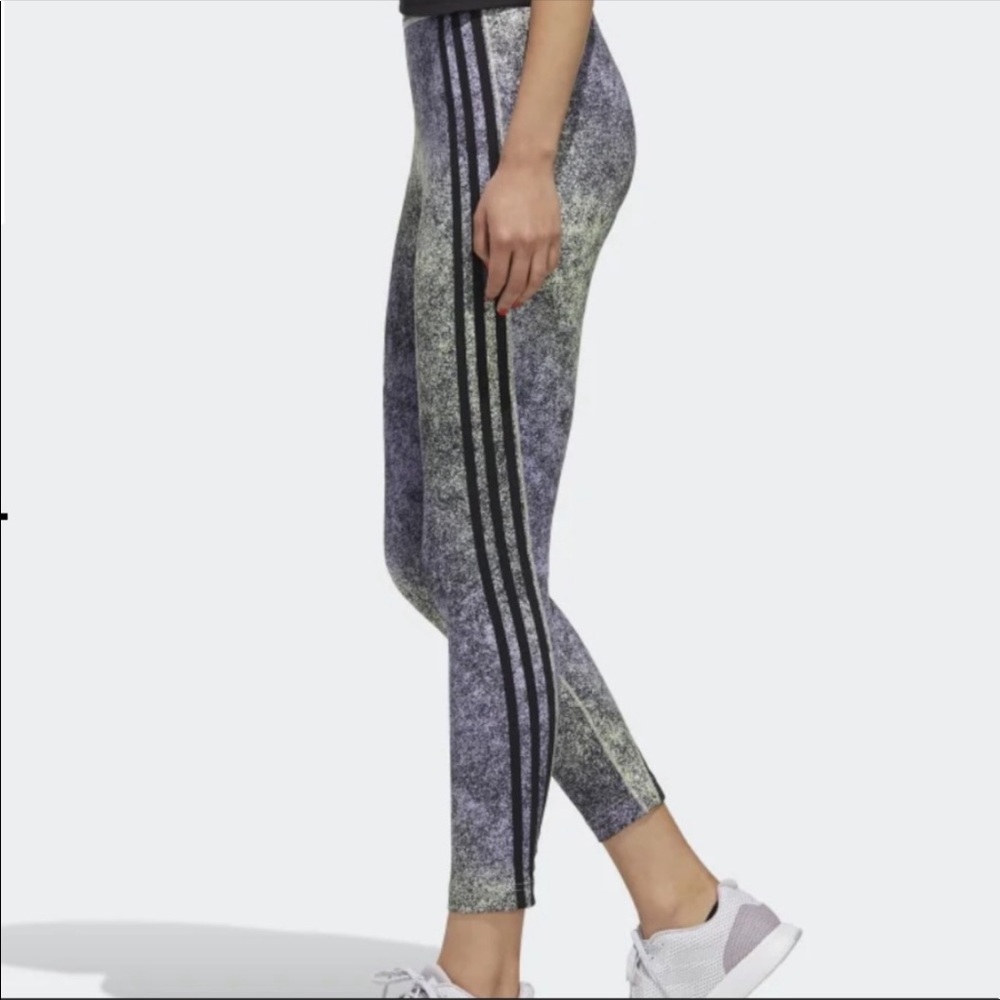 Adidas FEEL BRILLIANT 7/8 TIGHTS YellowTint Purple